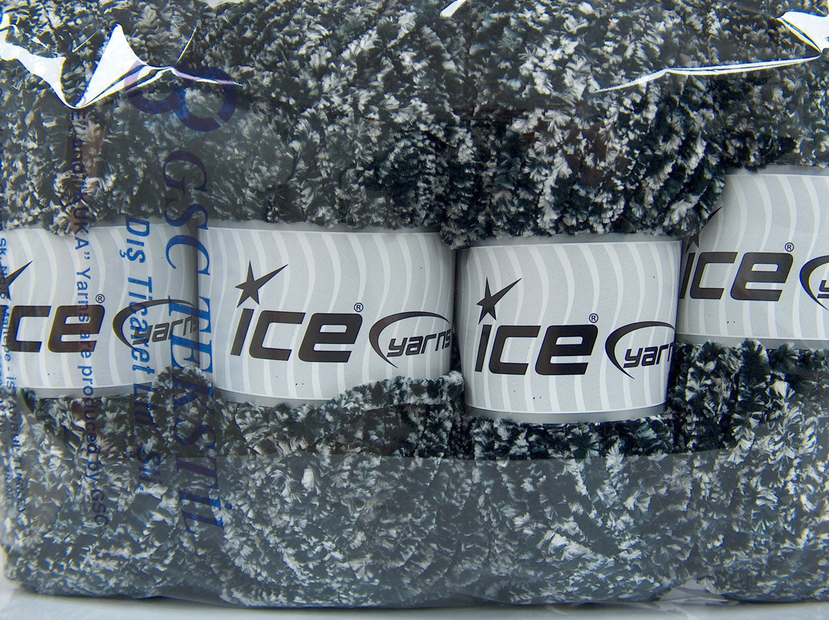 Chenille Tweed Black, Grey Shades, White fnt2-74475