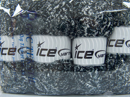 Chenille Tweed Black, Grey Shades, White fnt2-74475