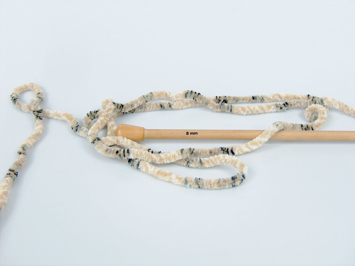 Chenille Tweed Black, Grey Shades, White, Cream fnt2-74479