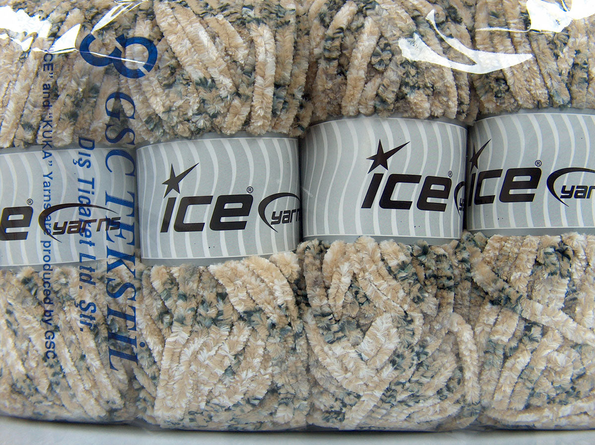 Chenille Tweed Black, Grey Shades, White, Cream fnt2-74479