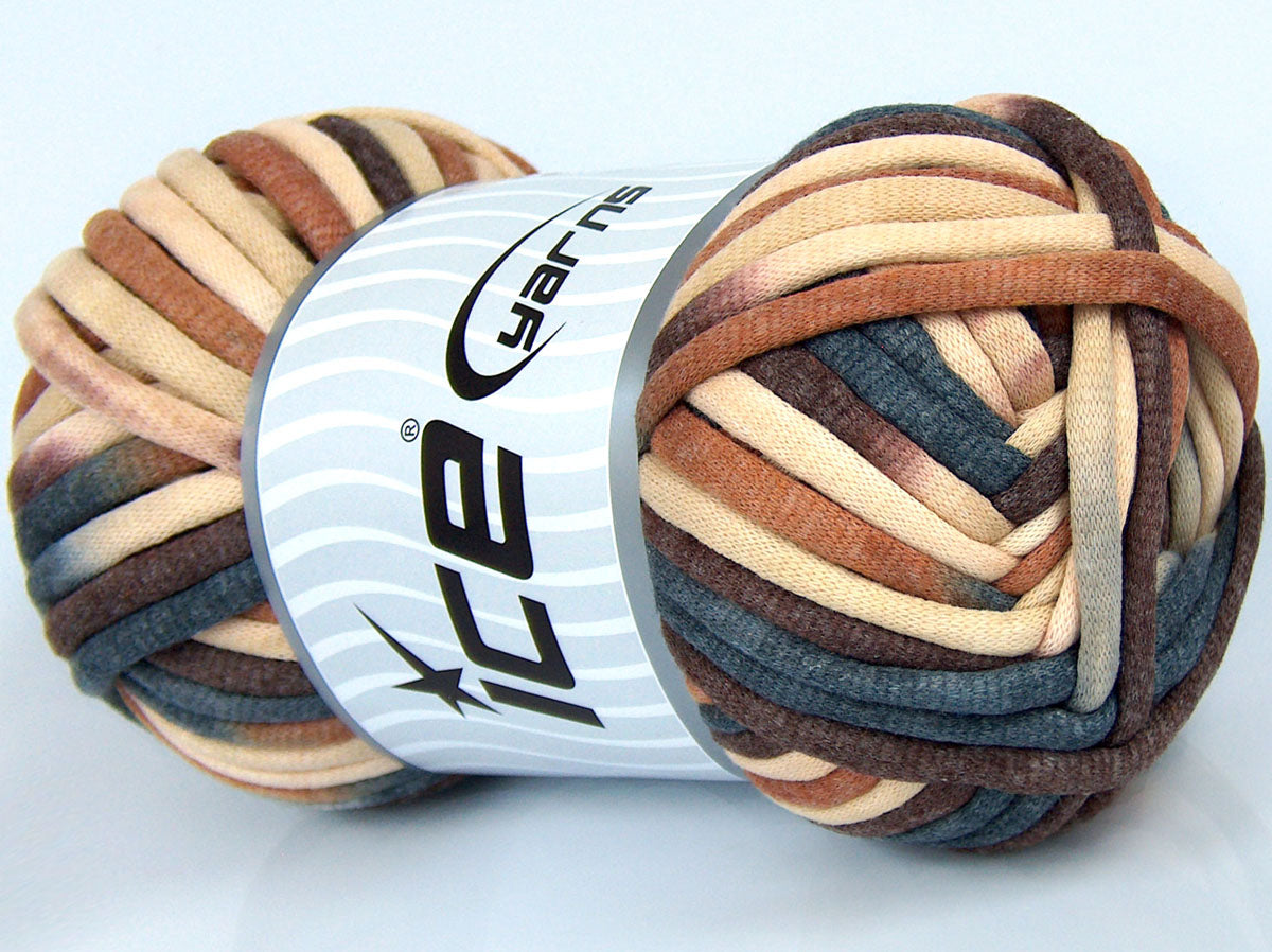 Tube Cotton Jumbo Color Brown Shades, Cream, Grey Shades fnt2-74533