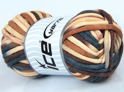 Tube Cotton Jumbo Color Brown Shades, Cream, Grey Shades fnt2-74533