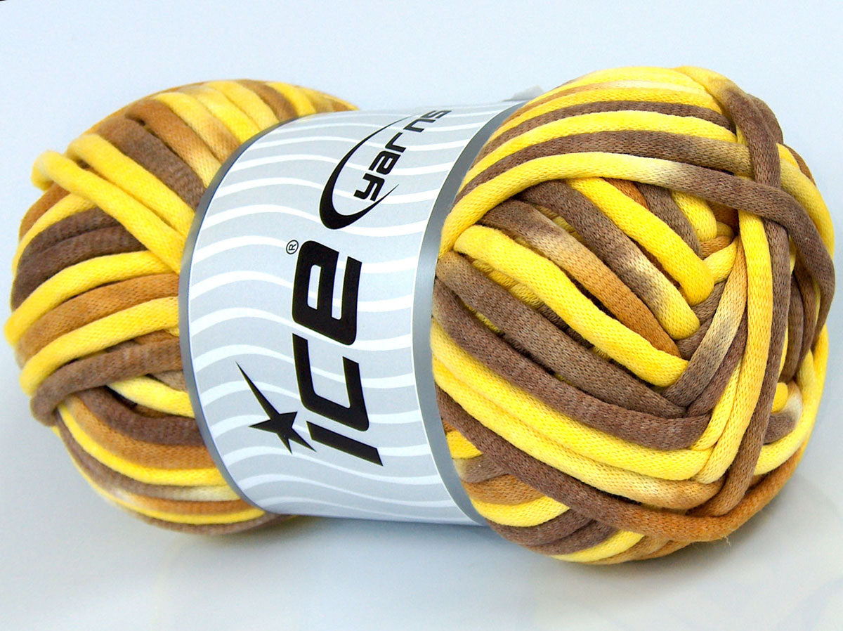 Tube Cotton Jumbo Color Camel Shades, Yellow Shades fnt2-74536