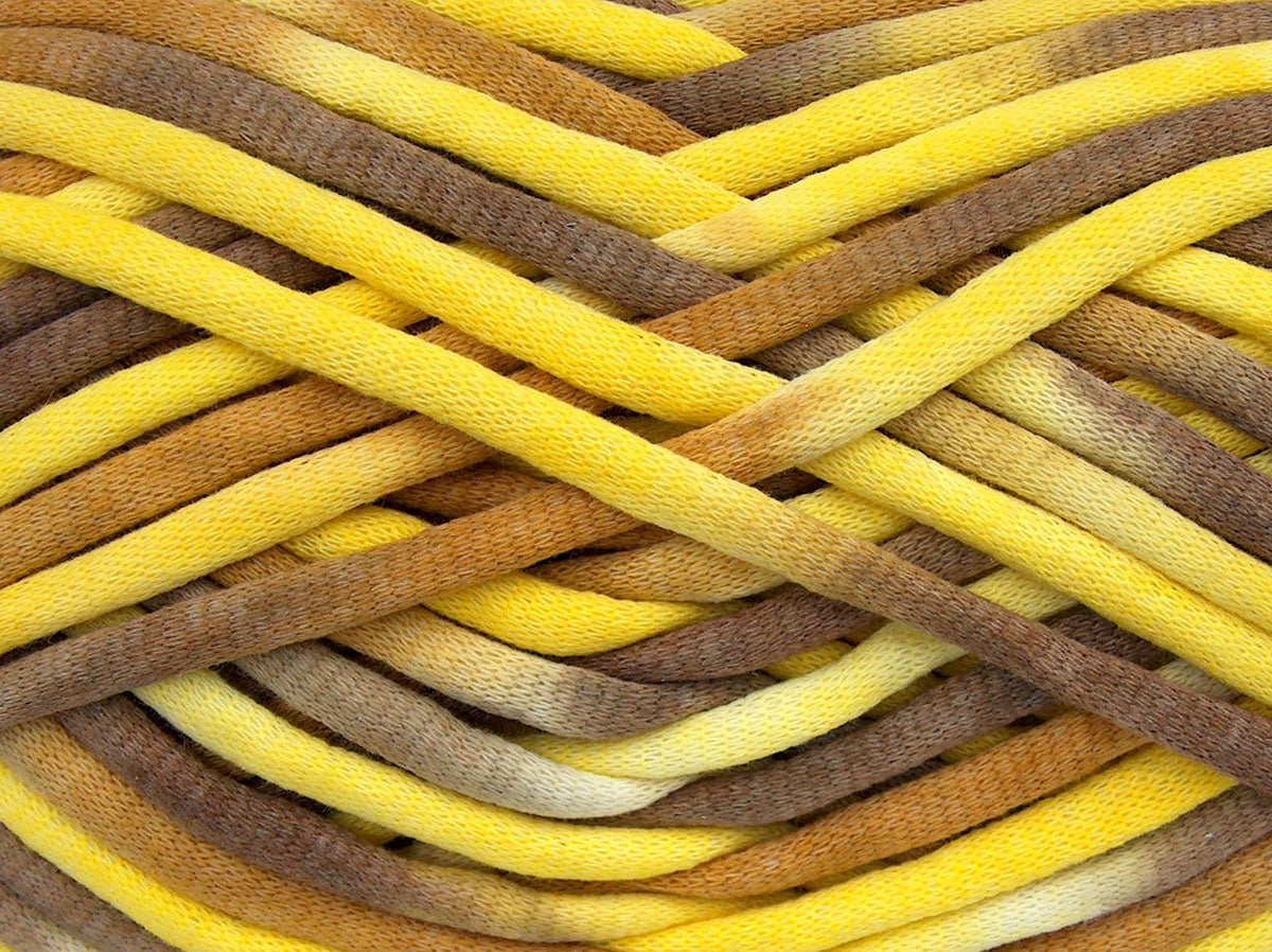 Tube Cotton Jumbo Color Camel Shades, Yellow Shades fnt2-74536