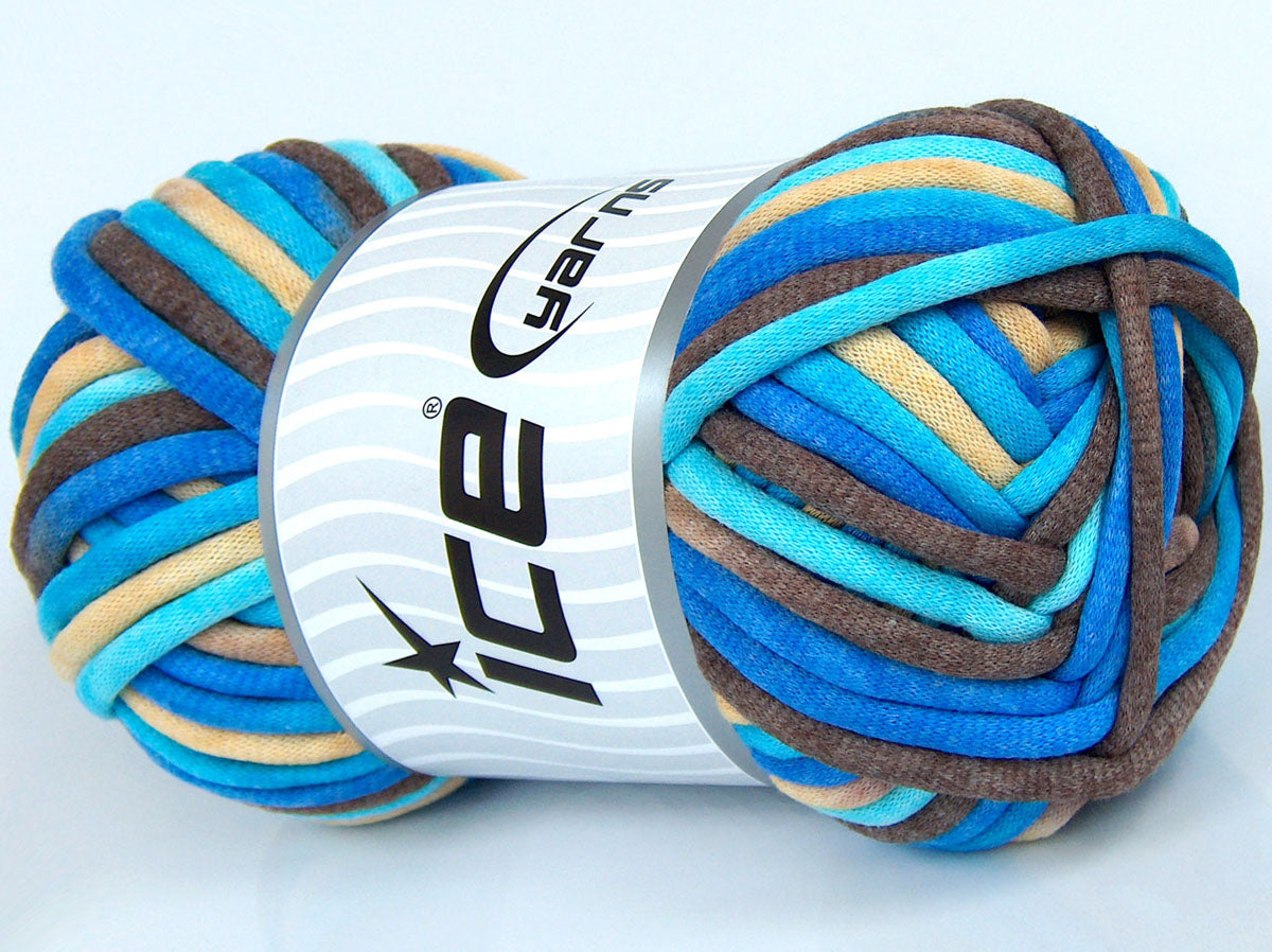 Tube Cotton Jumbo Color Blue Shades, Brown Shades, Cream fnt2-74538