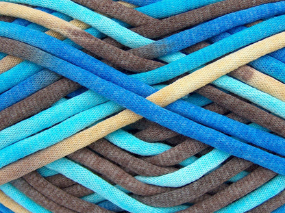 Tube Cotton Jumbo Color Blue Shades, Brown Shades, Cream fnt2-74538