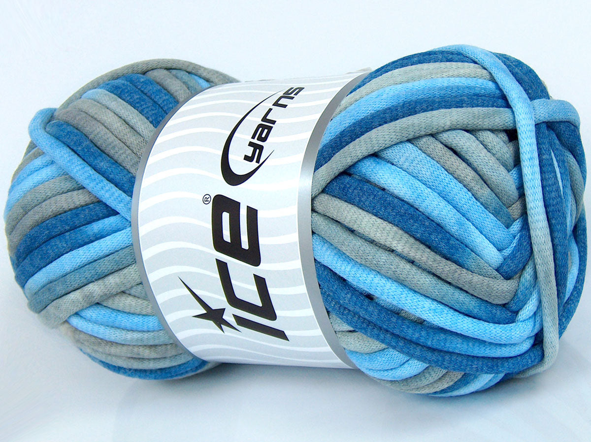 Tube Cotton Jumbo Color Blue Shades, Grey Shades fnt2-74539