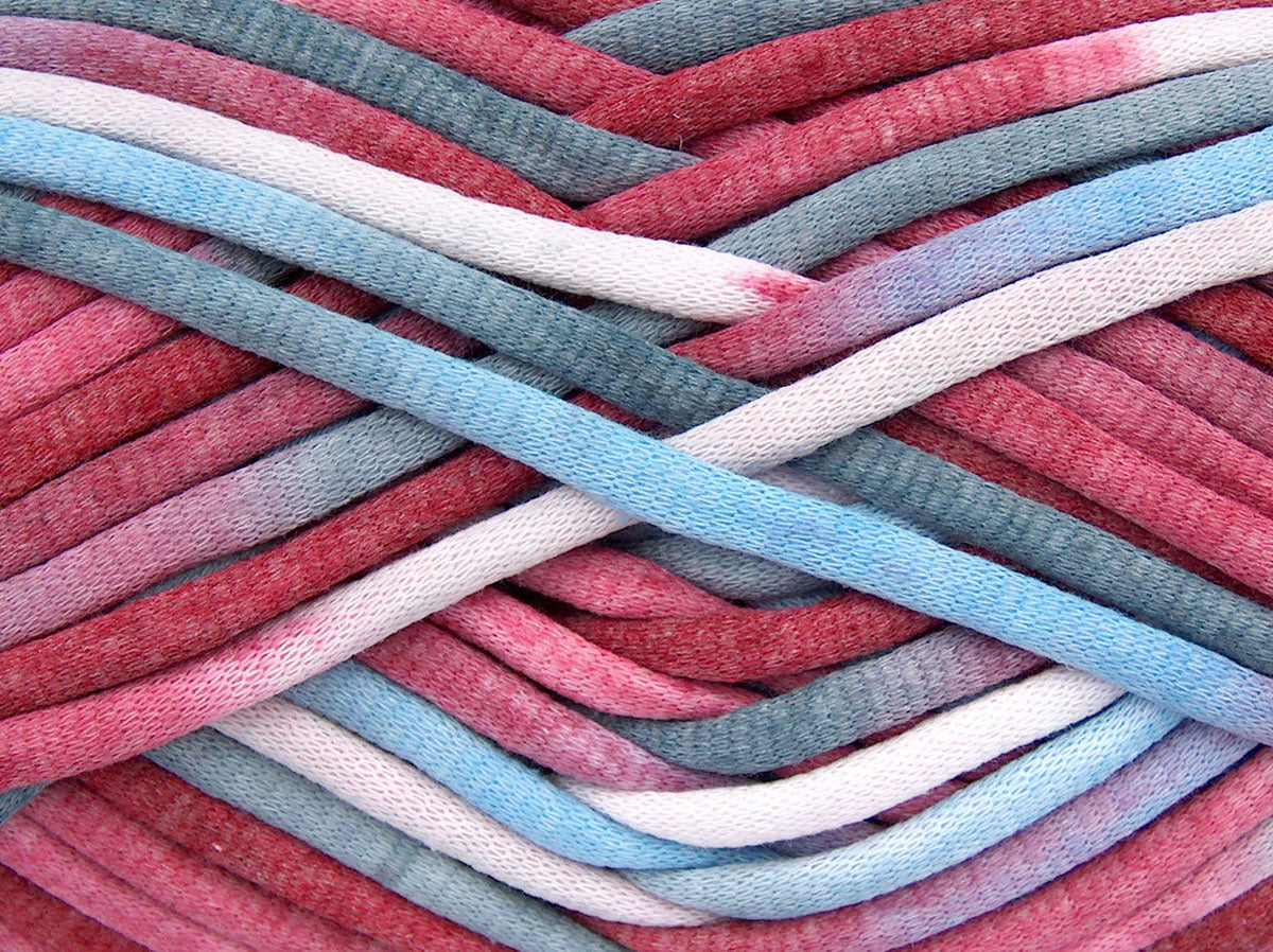 Tube Cotton Jumbo Color Red, Pink Shades, Grey, Light Blue fnt2-74540
