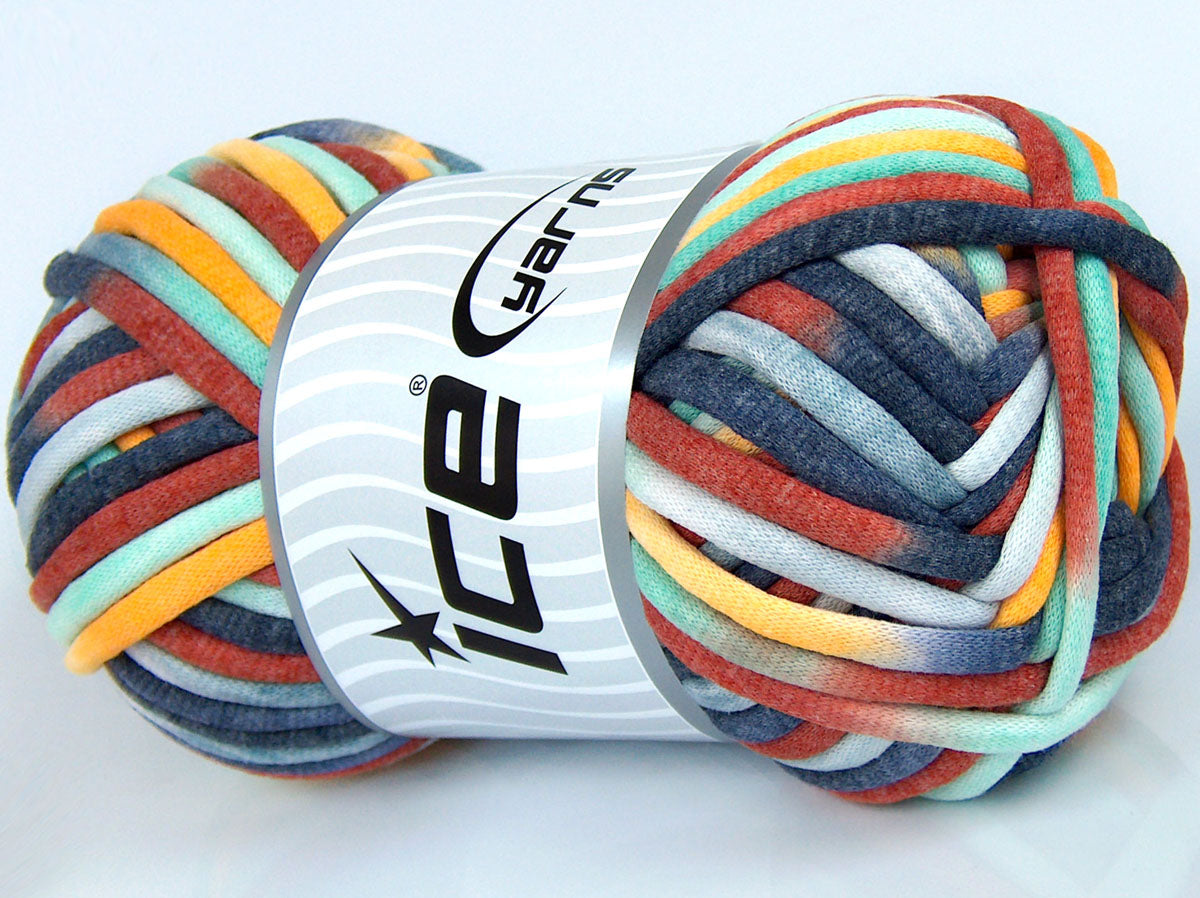 Tube Cotton Jumbo Color Copper, Gold, Mint Green, Blue Shades fnt2-74541