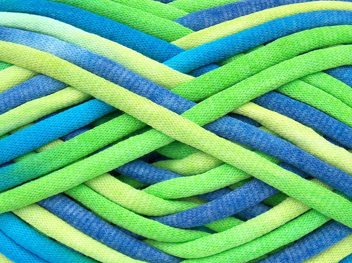 Tube Cotton Jumbo Color Green Shades, Blue, Lilac fnt2-74543