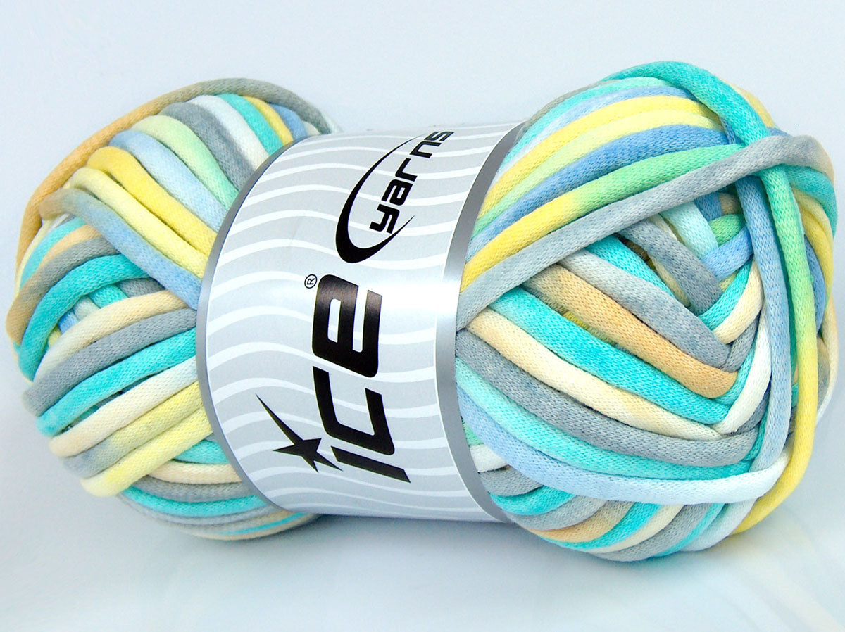 Tube Cotton Jumbo Color Light Yellow, Light Grey, Green Shades fnt2-74548
