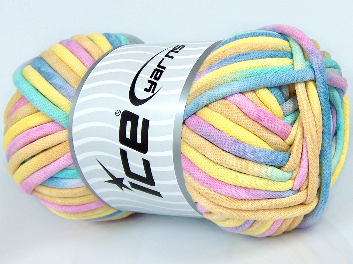 Tube Cotton Jumbo Color Yellow, Light Grey, Pink, Blue, Mint Green fnt2-74549