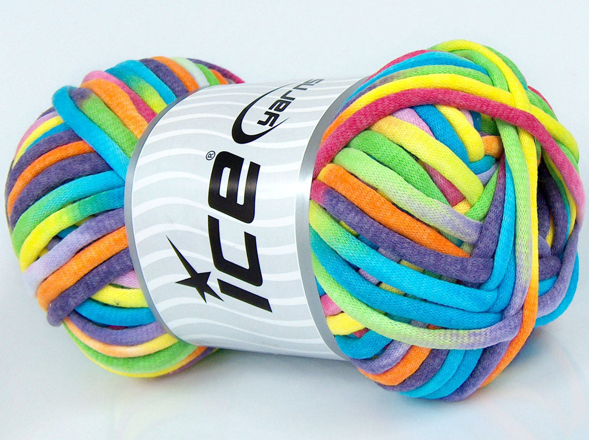 Tube Cotton Jumbo Color Rainbow fnt2-74550