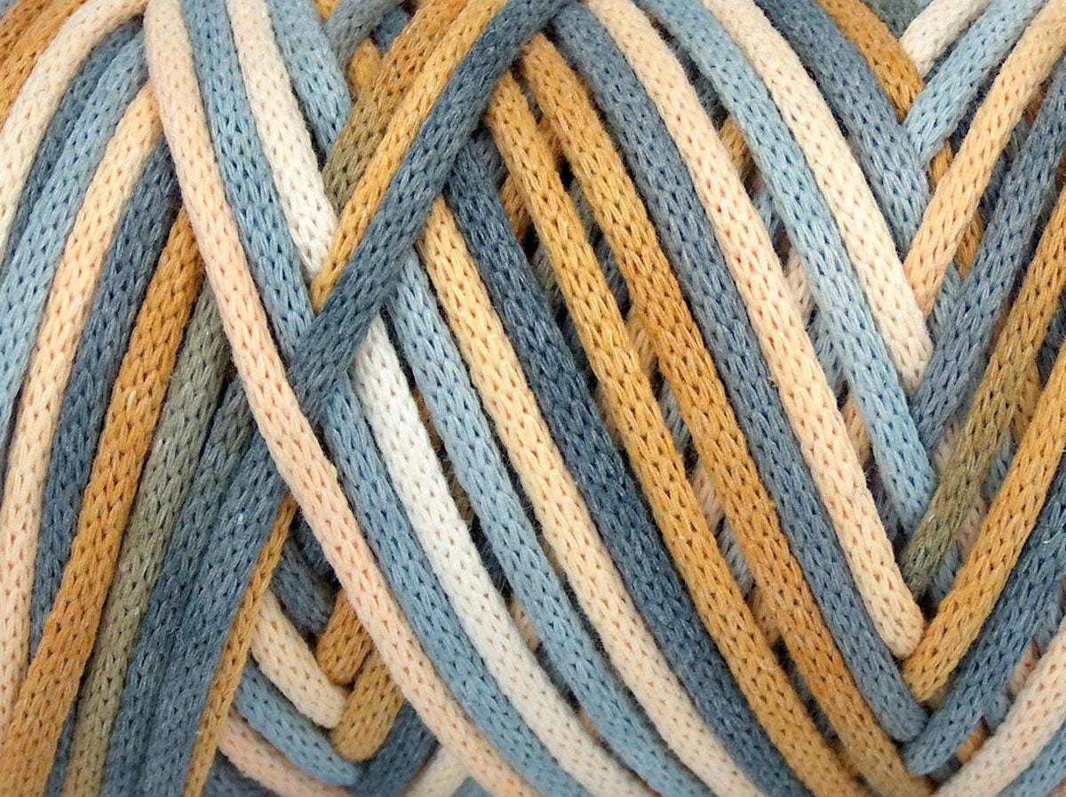 Macrame VisCot Color 3mm Cream Shades, Light Brown, Grey Shades fnt2-74552