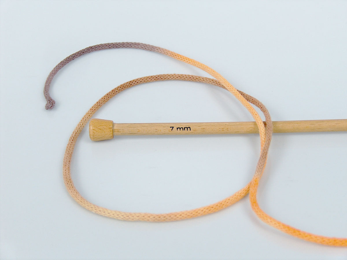Macrame VisCot Color 3mm Brown Shades, Yellow, Orange fnt2-74553