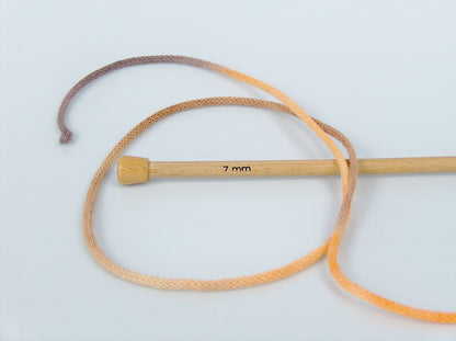 Macrame VisCot Color 3mm Brown Shades, Yellow, Orange fnt2-74553