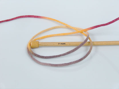 Macrame VisCot Color 3mm Red, Brown, Gold, Pink fnt2-74555