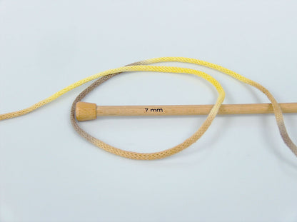 Macrame VisCot Color 3mm Camel Shades, Yellow Shades fnt2-74556