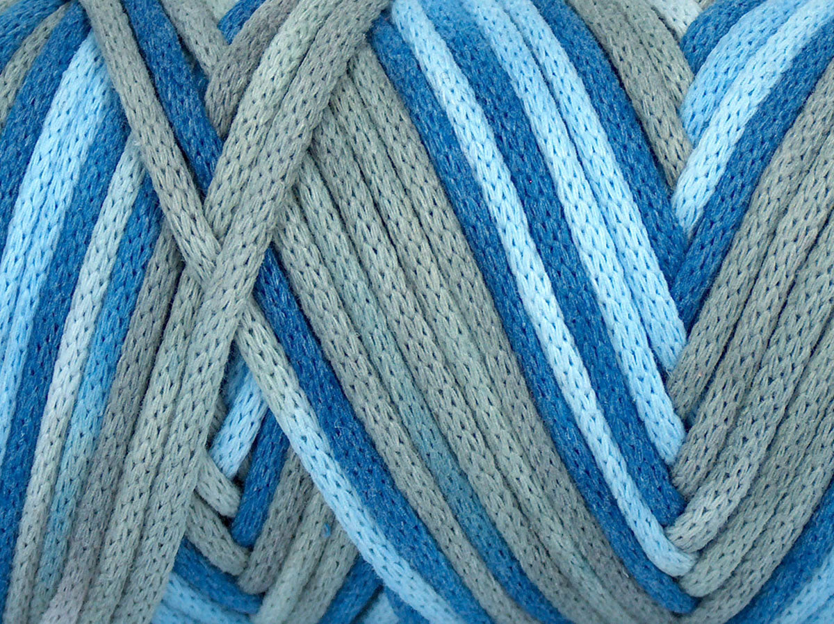 Macrame VisCot Color 3mm Blue Shades, Grey Shades fnt2-74560