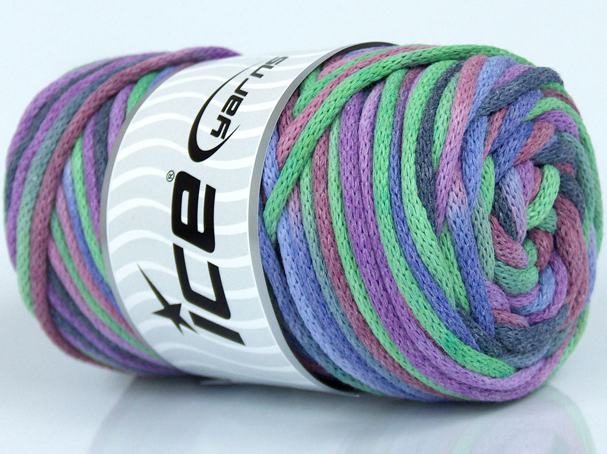 Macrame VisCot Color 3mm Purple, Maroon, Grey, Green fnt2-74565