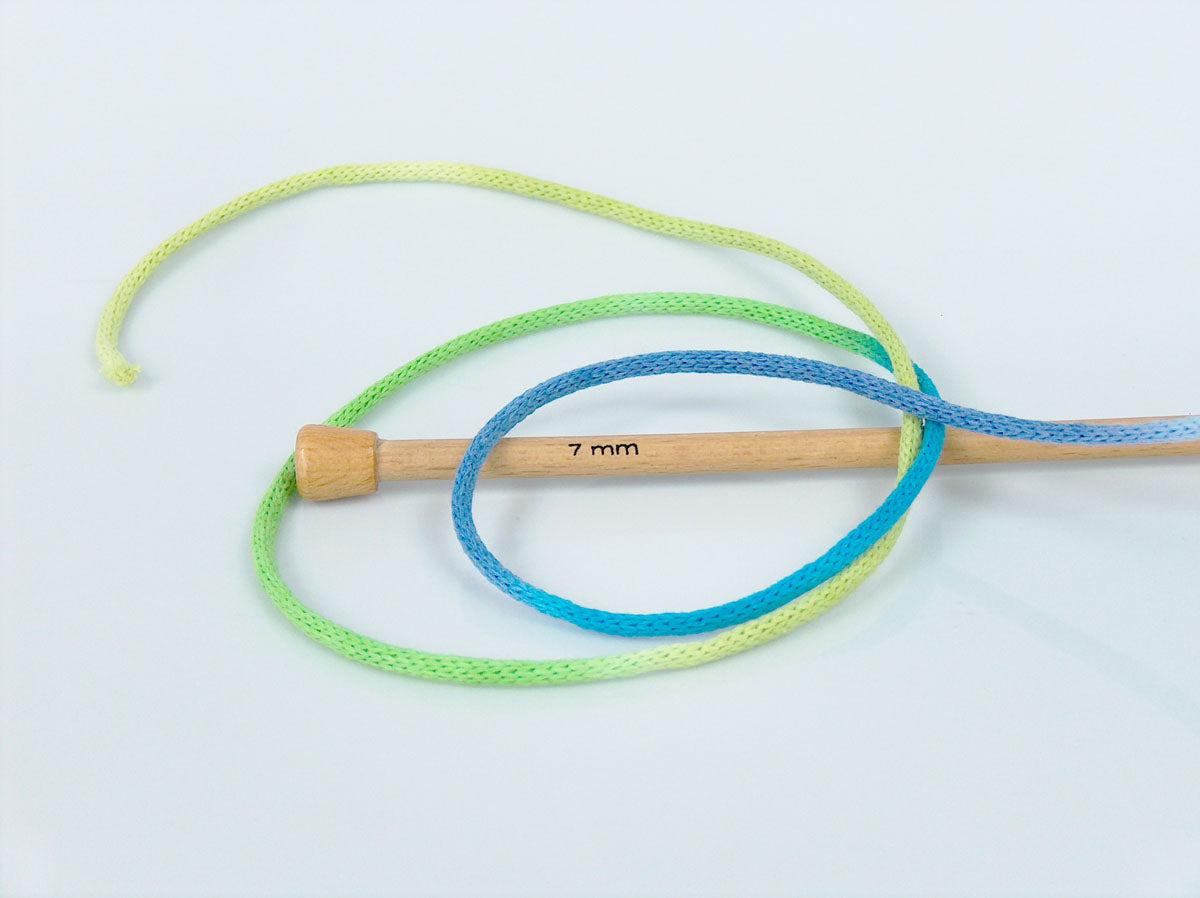 Macrame VisCot Color 3mm Green Shades, Blue, Lilac fnt2-74566