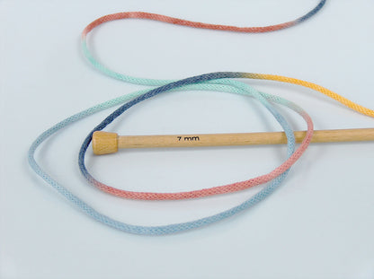 Macrame VisCot Color 3mm Copper, Gold, Mint Green, Blue Shades fnt2-74568