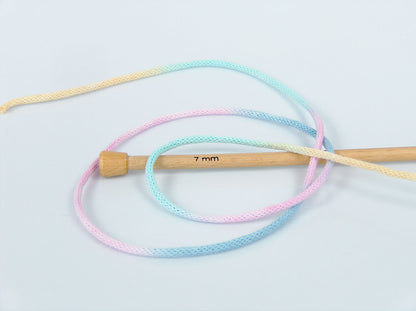 Macrame VisCot Color 3mm Yellow, Light Grey, Pink, Blue, Mint Green fnt2-74570