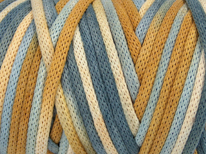 Macrame VisCot Color 5mm Cream Shades, Light Brown, Grey Shades fnt2-74572