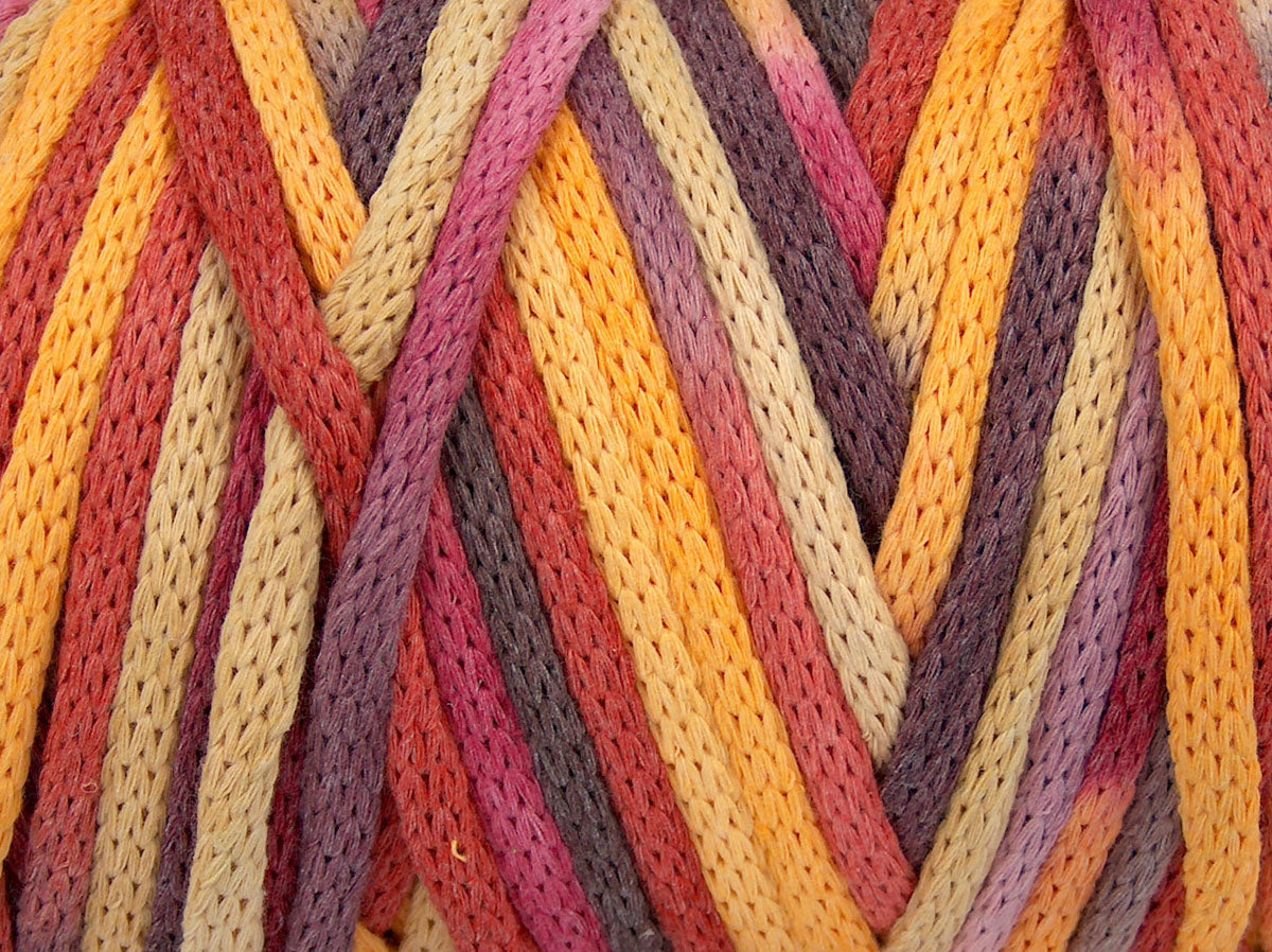 Macrame VisCot Color 5mm Red, Brown, Gold, Pink fnt2-74575