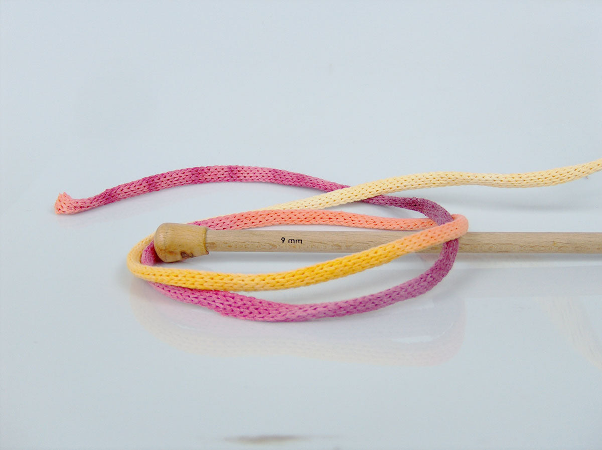Macrame VisCot Color 5mm Orange, Yellow, Pink fnt2-74577