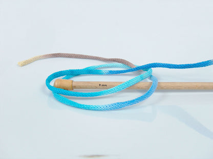 Macrame VisCot Color 5mm Blue Shades, Brown Shades, Cream fnt2-74581