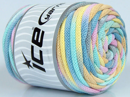 Macrame VisCot Color 5mm Yellow, Light Grey, Pink, Blue, Mint Green fnt2-74588