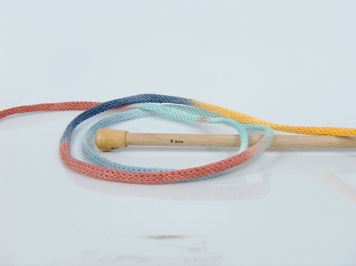 Macrame VisCot Color 5mm Copper, Gold, Mint Green, Blue Shades fnt2-74590