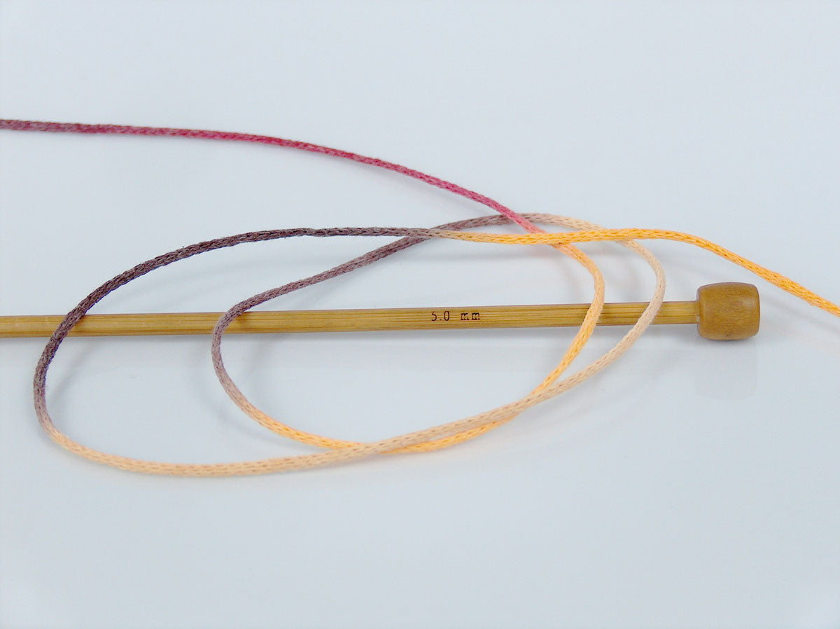 Macrame Cotton Print Red, Brown, Gold, Pink fnt2-74595