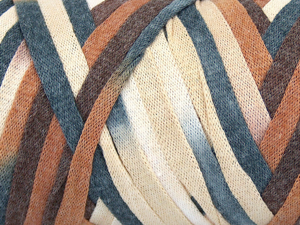 VisCot Ribbon Color Brown Shades, Cream, Grey Shades fnt2-74614