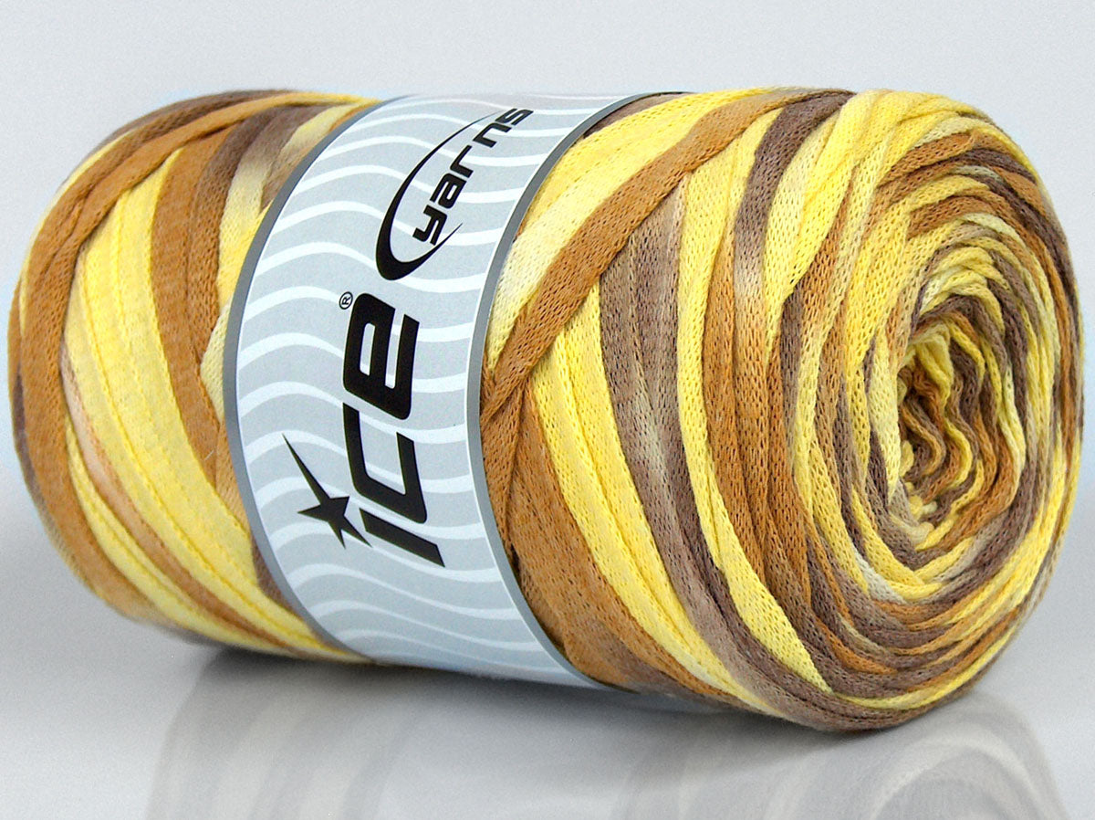 VisCot Ribbon Color Camel Shades, Yellow Shades fnt2-74616