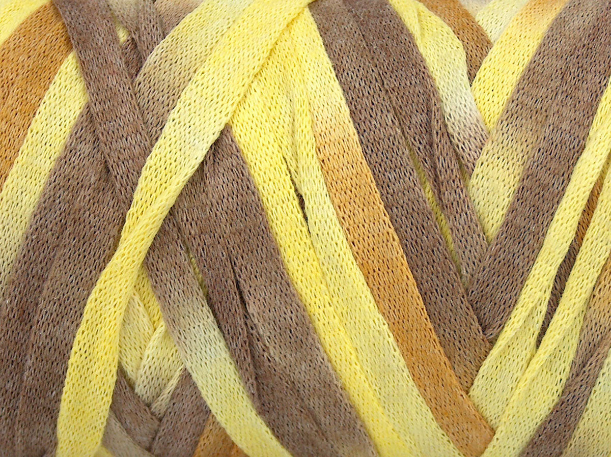 VisCot Ribbon Color Camel Shades, Yellow Shades fnt2-74616