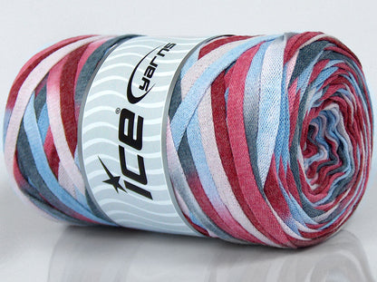 VisCot Ribbon Color Red, Pink Shades, Grey, Light Blue fnt2-74624