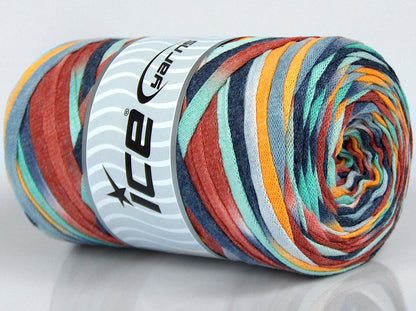 VisCot Ribbon Color Copper, Gold, Mint Green, Blue Shades fnt2-74626