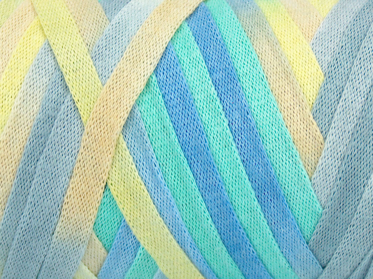 VisCot Ribbon Color Light Yellow, Light Grey, Green Shades fnt2-74628