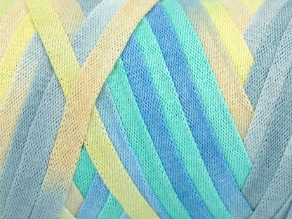 VisCot Ribbon Color Light Yellow, Light Grey, Green Shades fnt2-74628