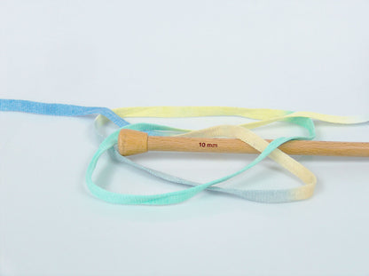 VisCot Ribbon Color Light Yellow, Light Grey, Green Shades fnt2-74628