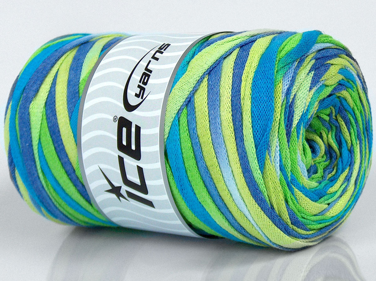 VisCot Ribbon Color Green Shades, Blue, Lilac fnt2-74630