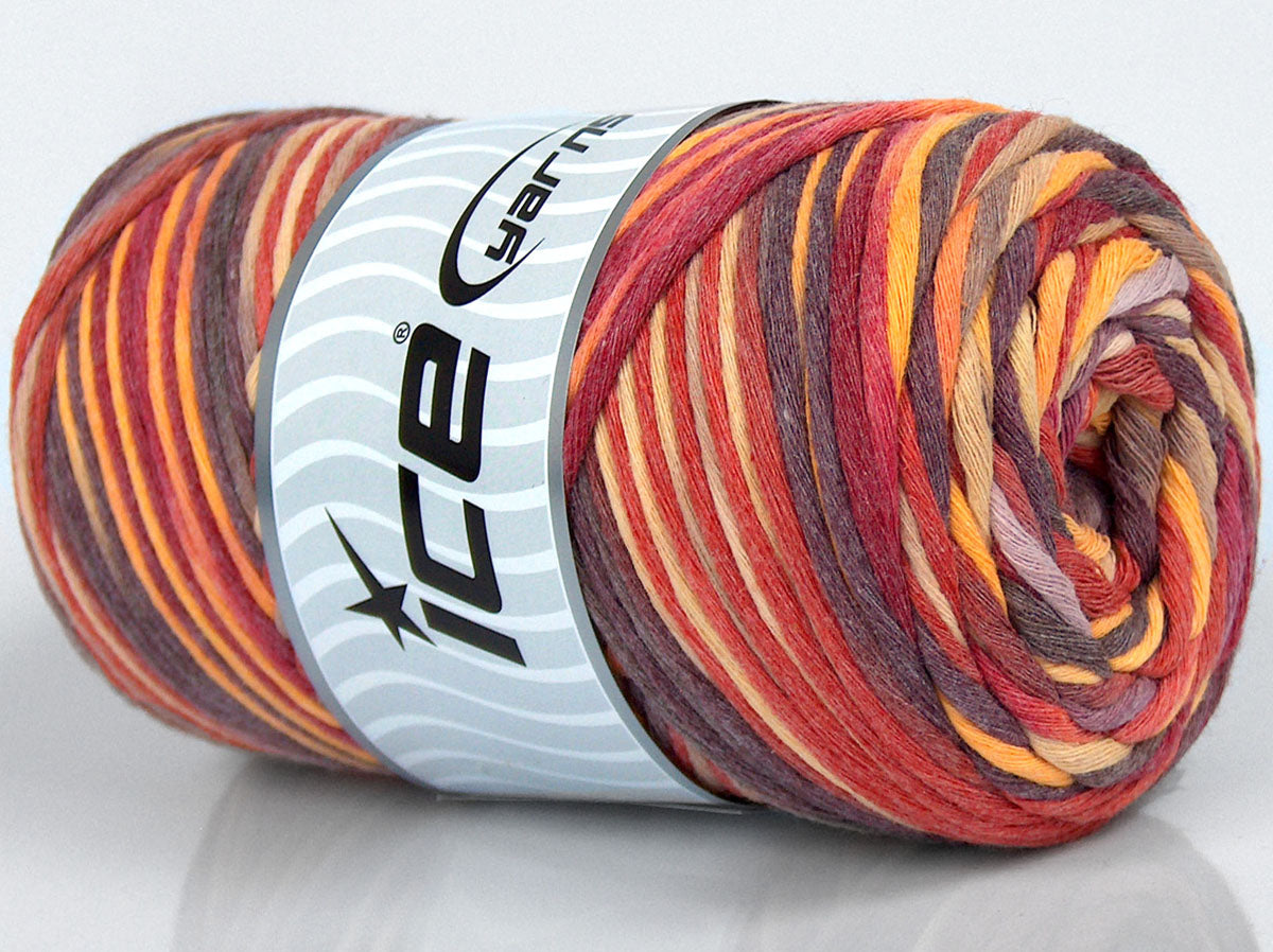 Natural Cotton Color 3mm Red, Brown, Gold, Pink fnt2-74635