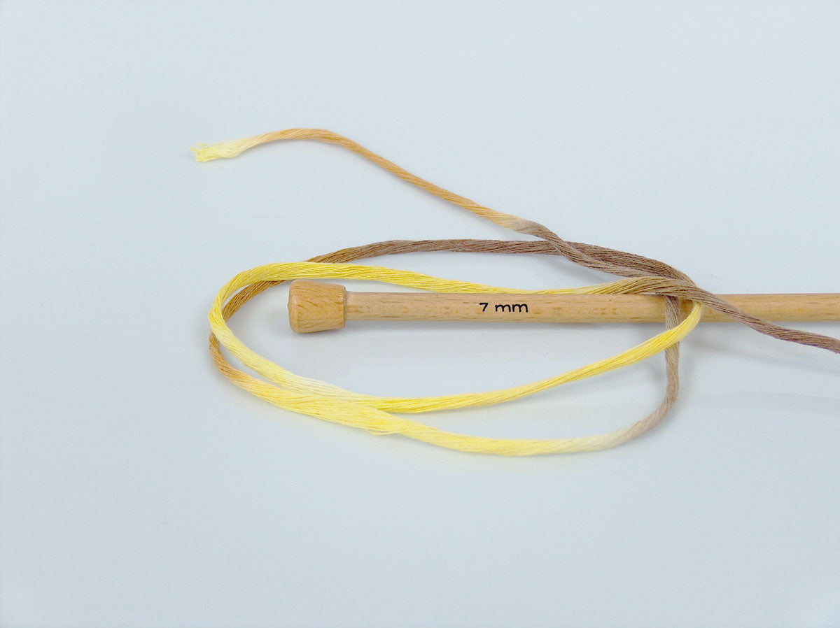 Natural Cotton Color 3mm Camel Shades, Yellow Shades fnt2-74636