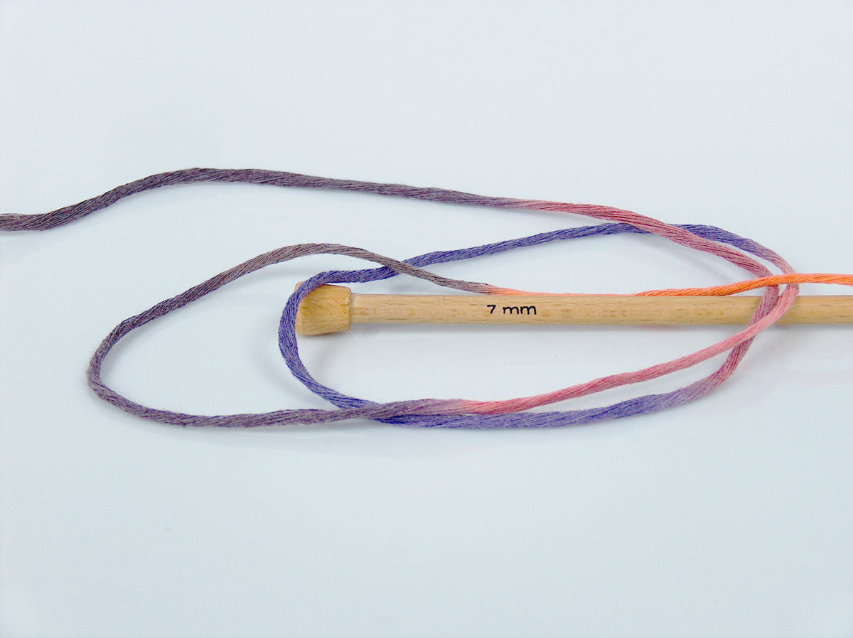 Natural Cotton Color 3mm Orange, Pink, Maroon, Purple fnt2-74641