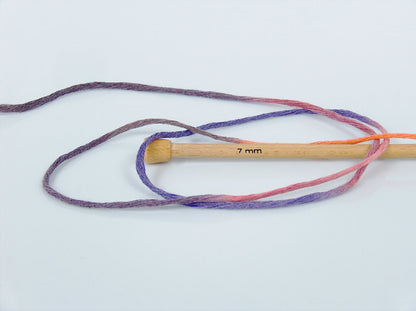 Natural Cotton Color 3mm Orange, Pink, Maroon, Purple fnt2-74641