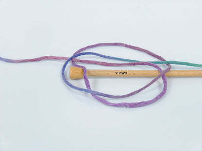 Natural Cotton Color 3mm Purple, Maroon, Grey, Green fnt2-74644