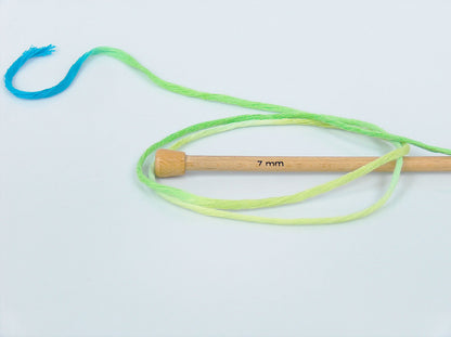 Natural Cotton Color 3mm Green Shades, Blue, Lilac fnt2-74649