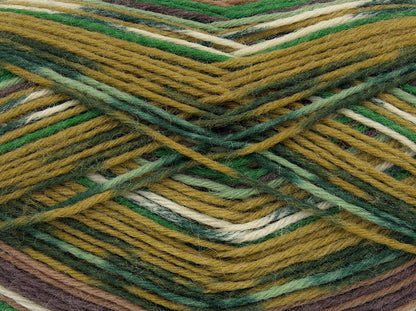 Glamor Sock Green Shades, Cream, Brown Shades fnt2-74756